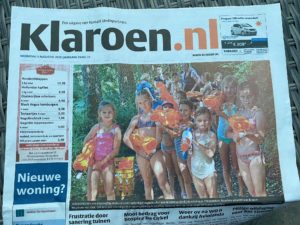 Artikel Zomerpaspoort in Klaroen