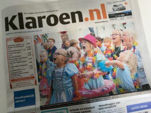 Artikel Zomerpaspoort 2 in de Klaroen